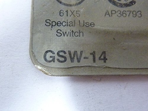 גרדנר בנדר GSW-14 כבד כבד מתג כפול מוט מתג