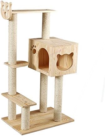 חתול עץ חתול מגדל, רב רמת חתלתול בית דירה עם מגרד הודעות
