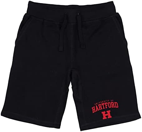 אוניברסיטת הרטפורד הוקס חותם מכללת המכללות בגיזת מכנסיים קצרים