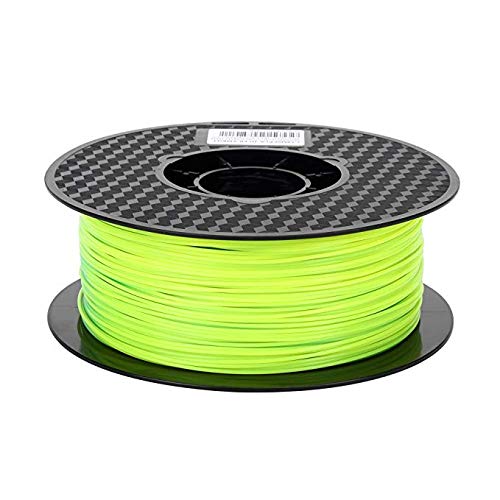 צבע Kehuashina משתנה עם טמפרטורה של מדפסת תלת מימד PLA, מירוק לצהוב, 1.75 ממ, דיוק ממדי +/-