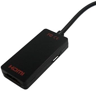 0.2m 0.65ft Micro USB 2.0 זכר ל- HDMI V1.4 מתאם עבור Google Nexus 4/LG Optimus G Pro/Fujitsu Arrows