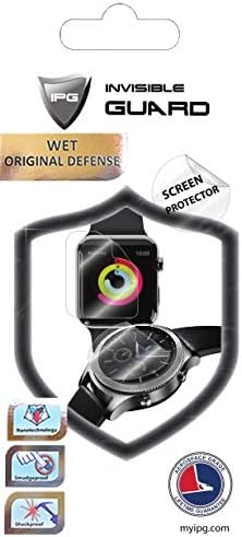IPG עבור Garmin Forerunner 265S Smartwatch Hydrogel מגן מסך מגן בלתי נראה HD CLEAR SLIEN