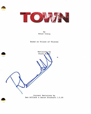 רבקה הול חתמה על חתימה על תסריט הסרטים המלא של העיר - משותף בכיכובו של בן אפלק, ג'רמי רנר, ג'ון