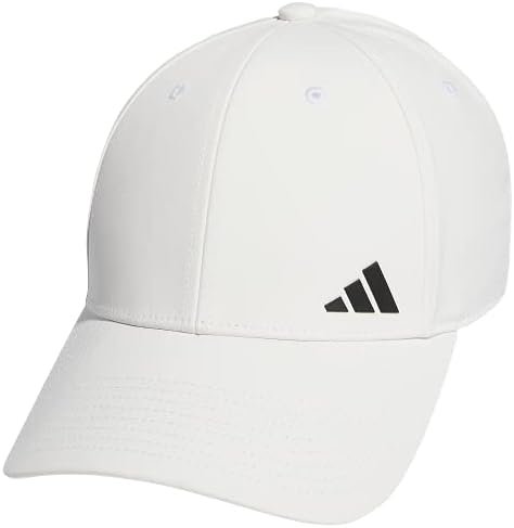 כובע ללא משענת של אדידס לנשים, לא צבוע לבן/אפור אוניקס בהיר, מידה אחת