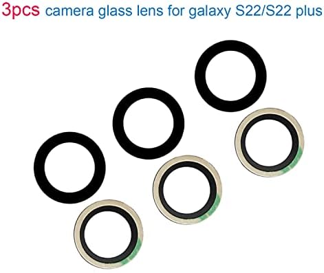 3 יחידות חדש חזרה אחורי מצלמה זכוכית עדשת החלפה לסמסונג גלקסי של 22 6.1 אינץ וגלקסי של 22 בתוספת