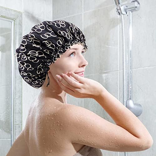 מרכך שמן כובעי מקלחת שיער יבש לנשים לשימוש חוזר כובעי מקלחת אטומים למים כובע שיער לשימוש חוזר למקלחת הגנה