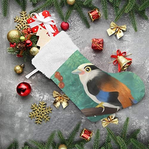גרבי חג המולד של Pimilagu Sparrow 1 חבילה 17.7 , גרביים תלויים לקישוט חג המולד
