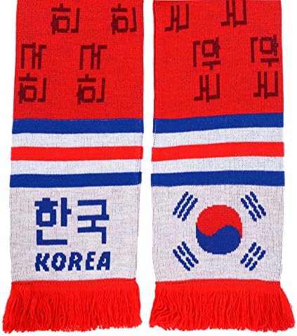 דרום קוריאה כדורגל לסרוג צעיף