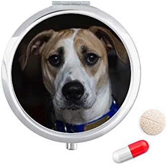 כלב חיות מחמד בעלי החיים כהה תמונה גלולת מקרה כיס רפואת אחסון תיבת מיכל מתקן