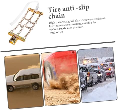 שרשראות צמיגים של Ciieeeo שרשראות שלג שרשראות צמיג משאיות שרשראות שלג למשאיות שרשראות רכב לשלג שרשראות