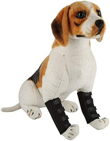 גלוגלו כלב כלבים קדמי רגל סד, כלב קדמי רגל דחיסת פלטה כלב קדמי רגל פלטה ברכיים מגן כלב רגל סד לכלבים עם פציעות