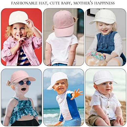 כובע שמש לתינוק ותינוקת, בנים כובעי בנות, כובעי בייסבול תינוקות כותנה כותנה כובע ילדים