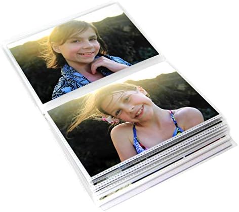 Cocopolka 4 x 6 אלבומי תמונות חבילה של 3 - צבעי מים, כל אלבום תמונות מיני מחזיק עד 48 תמונות