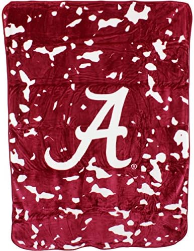 המכללה מכסה אלבמה ארגמן גאות רך קטיפה לזרוק שמיכה, 54 איקס 84