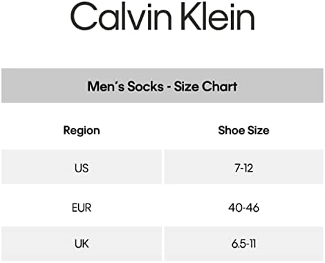 קלווין קליין גברים של שמלת גרביים-כותנה תערובת צוות פסים גרביים