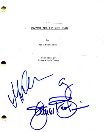 ג'יימס ברולין, ג'ניפר גארנר, איימי אדמס יצירת חתימה חתומה לתפוס אותי אם אתה יכול תסריט קולנוע מלא -