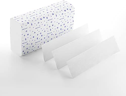 EZ-Pull Ultra Deluxe 2Ply+ נייר מגבת יד רב-גווני, לבן, 120 גיליונות x 15 pk, p2f5-ud