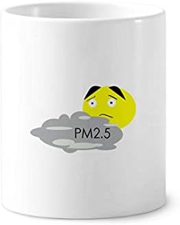 איכות אוויר PM2.5 פריקה מברשת שיניים מחזיק עט ספל CERAC עמדת עמדת עיפרון
