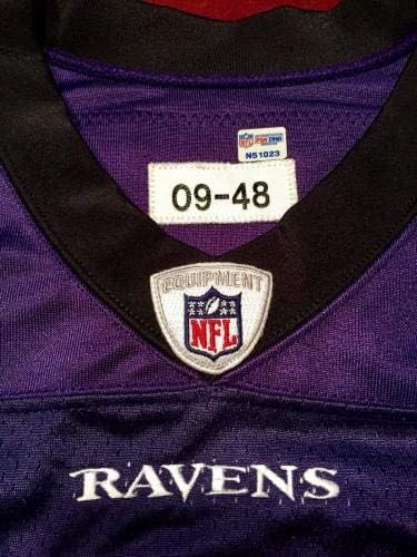 צוות ג'ו פלקו הוציא חתימה על Ravens Pro NFL Game Jersey NFL/PSA SB XLVII MVP - גופיות NFL עם חתימה
