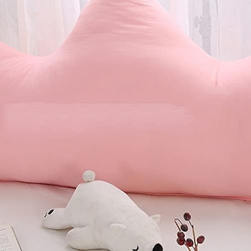PDGJG אבקת נסיכת כותנה כותנה כרית כריות מיטה ארוכות עם מילוי כרית בית כפולה יחידה פשוטה