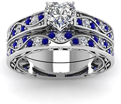 יד ימין טבעות לנשים אבן לבן תכשיטי יוקרה חתונה טבעת בעבודת יד לחתוך מתנת אירוסין טבעות קריסטל תכשיטי עבור בני