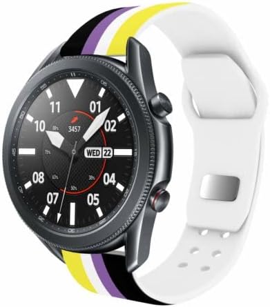 להקות זיקה Pride HD Watch Band תואם ל- Samsung Galaxy Watch & More