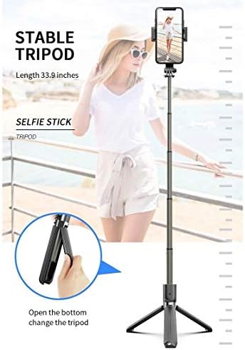 עמדת גלי תיבה והרכבה תואמת ל- MicroMax X778 - Gimbal Selfiepod, Selfie Stick Stick הניתן להרחבה וידאו