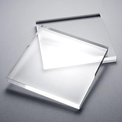 Bymoris BM זכוכית אקרילית 80 x 30 סמ בחירה בגודל/עובי - חתוך למדידה - לוח פלסטיק - שקוף - ברור - מבריק
