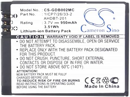 קמרון סין חדש 950mAh החלפת סוללה מתאימה לרולי AC420, מצלמת פעולה 420, ActionCam 420 RL420B