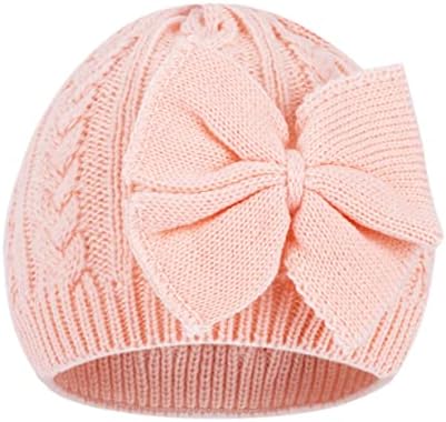 פעוט כובע תינוקת חורף חורף כובע תינוקות לבנות, כובע בנות פעוטות תינוקות