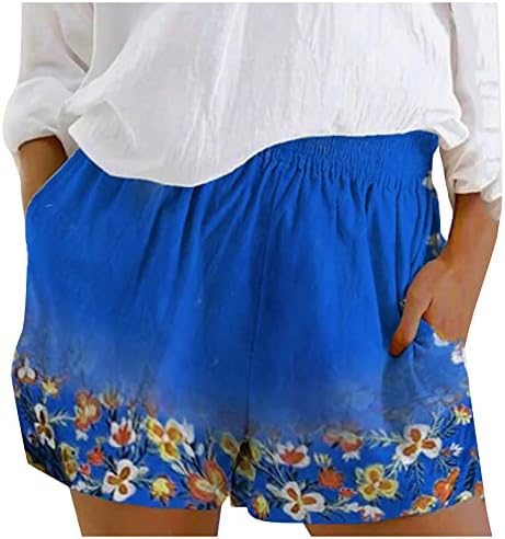 מכנסיים קצרים לנשים טרקלין קיץ מזדמן נוח בצבע טהור מכנסי חוף קצרים רופפים מתאימים מכנסיים קצרים