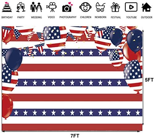 דגל ארצות הברית 7 על 5 רגל יום העצמאות 4 ביולי רקע צילום רקע דגל אמריקאי מסיבה פטריוטית יום הוותיקים