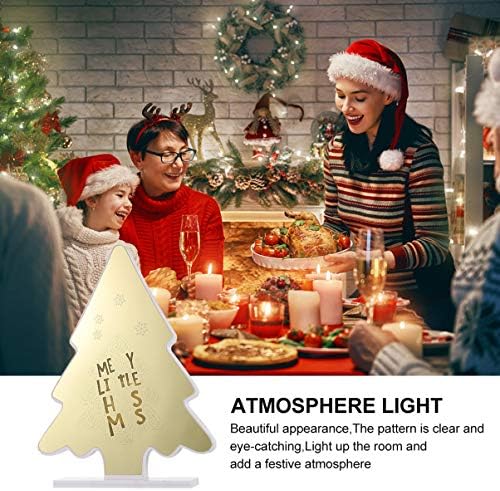 מנורה ליל חג המולד של אליפיס עץ חג המולד עץ חג המולד אור מפלגת חג המולד נוף נוף אור לחג המולד שולחן שולחן