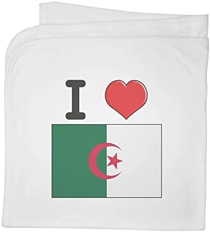 'אני אוהב את אלג'יריה' שמיכה / צעיף כותנה