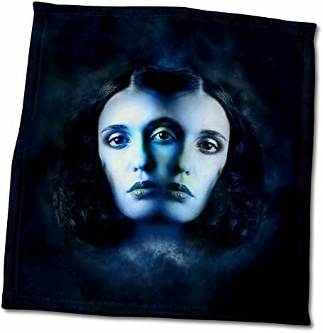 סימני גלגל המזלות 3DROSE - תמונה של שלט תאומים כחול לחודש מאי ויוני - מגבות
