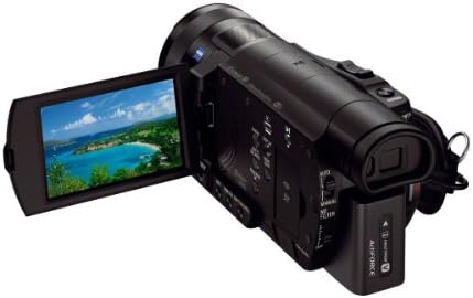 מצלמת וידאו של Sony FDR-AX100/B 4K עם LCD בגודל 3.5 אינץ '
