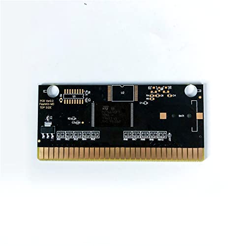Aditi Skitchin - ארהב תווית ארהב FlashKit MD Electroless Card PCB זהב עבור Sega Genesis