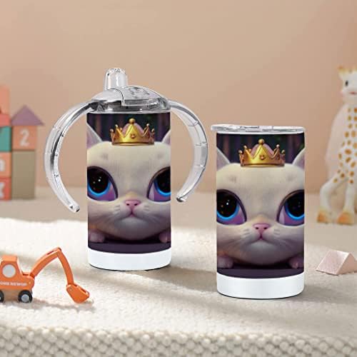 חתול עיצוב כוס קש-פרחוני תינוק כוס קש-קריקטורה כוס קש