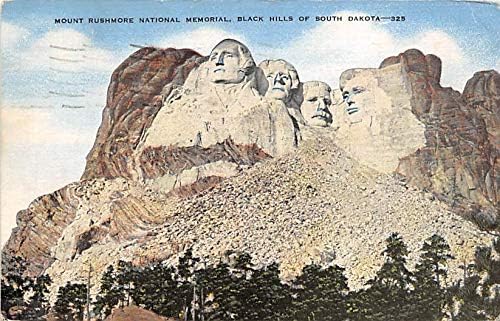 אנדרטה לאומית של הר ראשמור שחור הילס, דרום דקוטה SD גלויות