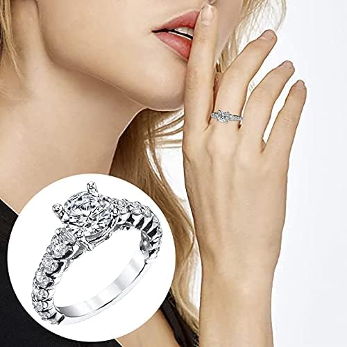נשים של יום נישואים טבעות חלול זרוק יהלומים בצורת מלא אהבת טבעת מים אופנה טבעת נחושת טבעות אין טבעות