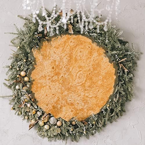 עיצוב מטבח אוכל טורטיות בוריטו עץ שלט עץ מקסיקני שלט טורטיה מקסיקני עיצוב קיר דלת כניסה לחג המולד זר שנה טובה
