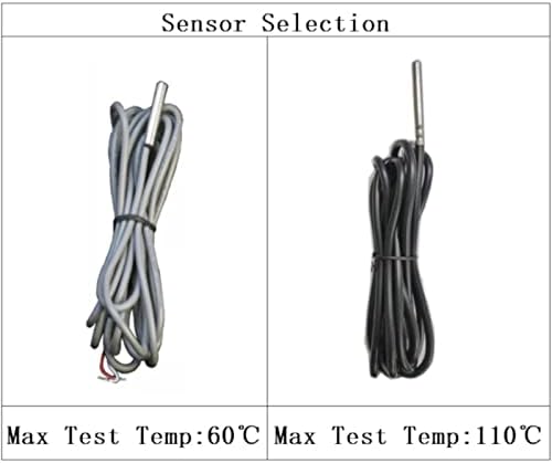 ZL-6203T+ 30A טיימר ממסר פלט על סכומי טמפרטורה תרמוסטט תרמוסטט אופציונלי בחירת חיישן אופציונלי