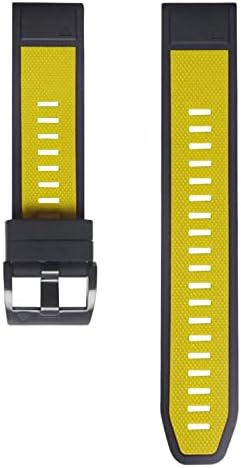 VEVEL 22 26 ממ רצועת ספורט סיליקון רכה לפניקס 6 6x Pro Watchband שחרור מהיר של Garmin Fenix ​​5