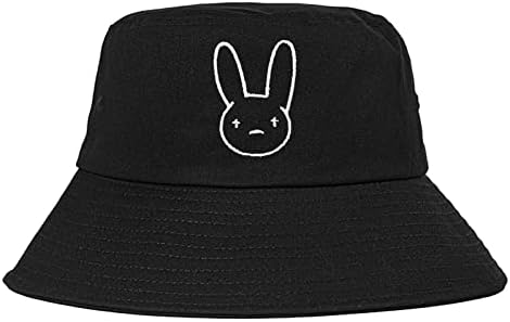 ארנב גרע ארנב דלי כובע כותנה כובע בייסבול ראפר רגגיטון שמח יוניסקס חידוש כובע רקום