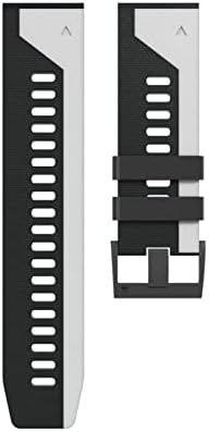 GHFHSG 22 26 ממ רצועות שעון מהירות מהיר צבעוניות עבור Garmin Fenix ​​7 7x Silicone Easyfit Watch Watch