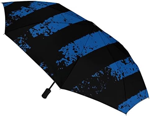 רטרו ארהב דגל נסיעות מטרייה אטום לרוח 3 קפלים אוטומטי פתוח קרוב מתקפל מטרייה לגברים נשים