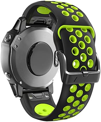 Buday Sport Silicone Watchband for Garmin fenix 7x 7 6x 6 Pro 5x 5plus s60 935 שחרור מהיר 22 26 ממ רצועת כף היד