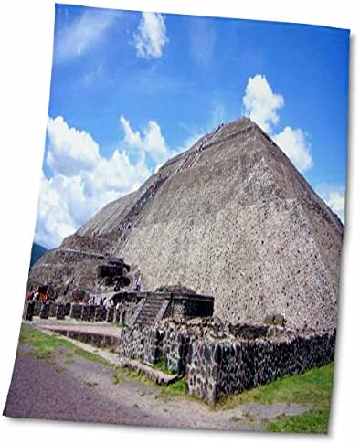 3 דרוז פלורן כל הדברים מקסיקנים - פירמידה של השמש מקסיקו סיטי מקסיקו - מגבות