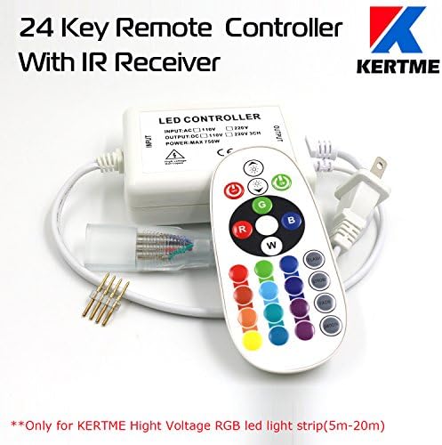 Kertme ניאון סוג LED סוג AC 110-120V LED LED רצועת אור ניאון, גמישה/אטום למים/לעמעום/רב-צבעים/רב-מודעות LED