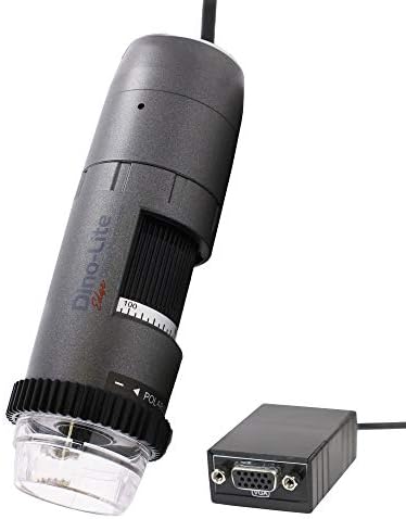 מיקרוסקופ דיגיטלי דינו-לייט אמ5216זטל-720פ, הגדלה אופטית פי 5-140, אור מקוטב, מרחק עבודה ארוך